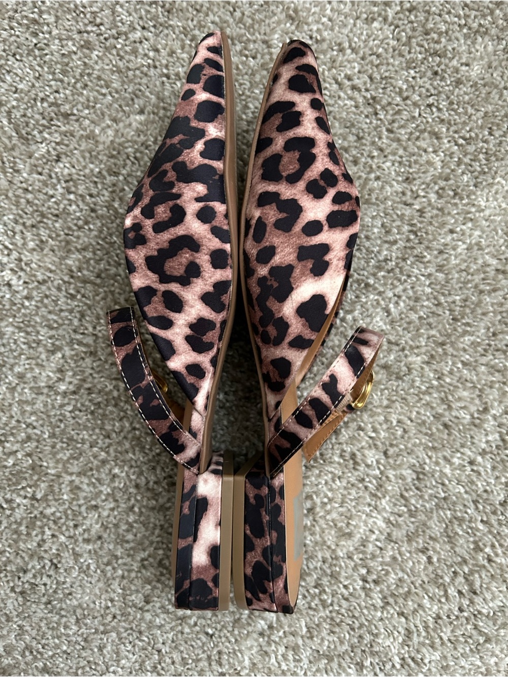 DV by Dolce Vita Domainica Leopard Print Pointed Mule Slip on  9.5 - Picture 4 of 7
